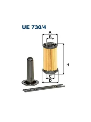 Filtr močoviny FILTRON UE 730/4 Výprodej