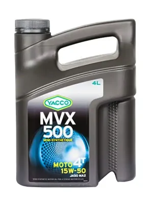 Olej Yacco MVX 500 4T 15W-50 4L Ověřený