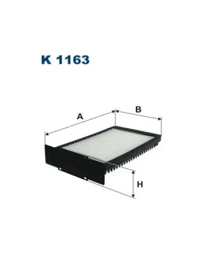 Filtr, vzduch v interiéru FILTRON K 1163 Odeslání Ihned
