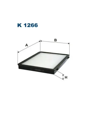 Filtr, vzduch v interiéru FILTRON K 1266 Ověřený