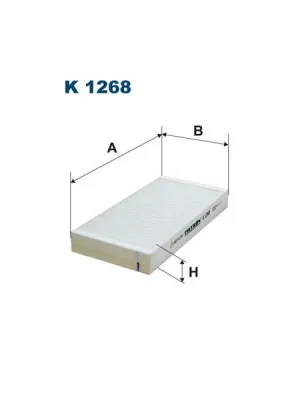 Nejlepší Cena Filtr, vzduch v interiéru FILTRON K 1268