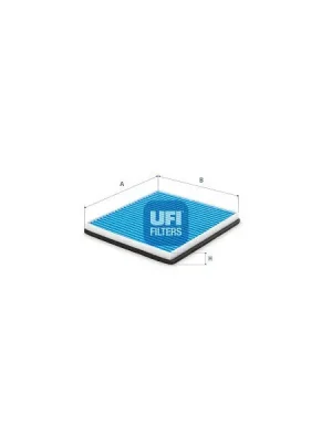 Výhodná Nabídka Filtr, vzduch v interiéru UFI 34.253.00