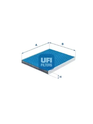 Filtr, vzduch v interiéru UFI 34.256.00 Zlevněný