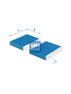 Filtr, vzduch v interiéru UFI 34.294.00 Doprava Zdarma