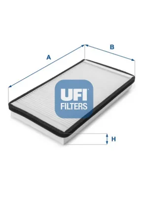 Filtr, vzduch v interiéru UFI 53.028.00 Dokud Zásoby Vydrží