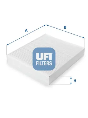 Filtr, vzduch v interiéru UFI 53.102.00 Nejlepší Volba