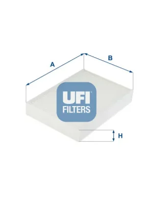 Filtr, vzduch v interiéru UFI 53.275.00 Nová Kolekce