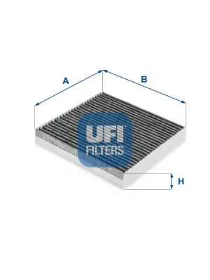 Nakupujte Hned Filtr, vzduch v interiéru UFI 54.274.00