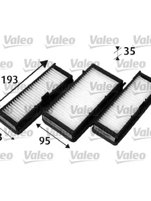 Filtr, vzduch v interiéru VALEO 715530 Sezónní Sleva