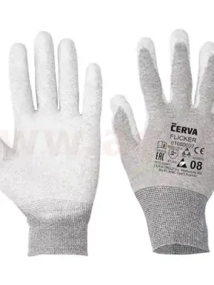 Flicker rukavice antistatické (jeden pár) Aktuální