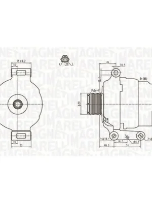 generátor MAGNETI MARELLI 063731639010 Značkový