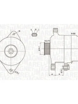generátor MAGNETI MARELLI 063731800010 Aktuální