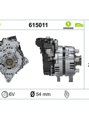 Generátor startéru VALEO 615011 Akční Nabídka