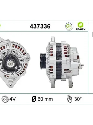 Expresní Doručení generátor VALEO 437336