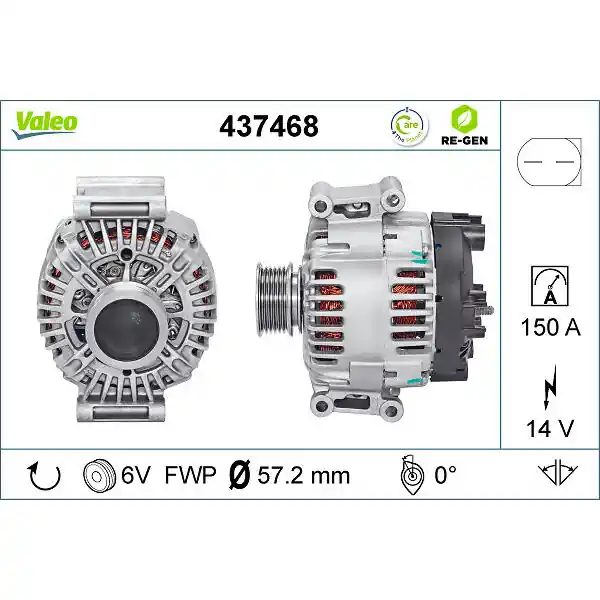 Přímo Od Výrobce generátor VALEO 437468