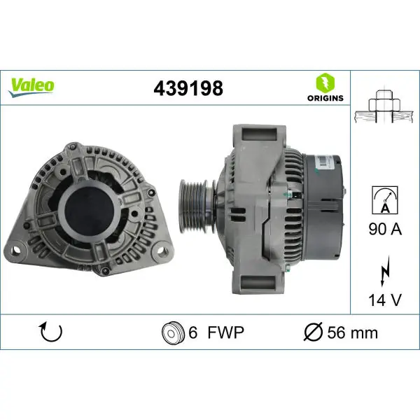 generátor VALEO 439198 Sezónní Sleva