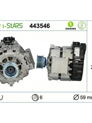 Aktuální generátor VALEO 443546