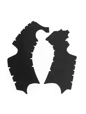 gumové protektory rámu Kawasaki, VIBRAM (sada, černá) Kup Teď