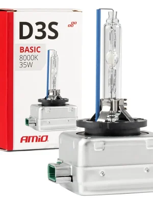 Xenonová výbojka D3S 35W 8000K AMiO BASIC - 02949 Dokud Zásoby Vydrží