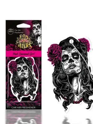 Osvěžovač vzduchu AROMA CAR DIA DE LOS MUERTOS Blue Diamond Girl - A83116 Víkendová Akce