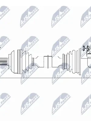 Top Prodej Hnací hřídel NTY NPW-RE-003