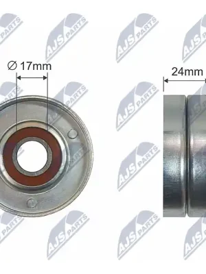 Napínací kladka, žebrovaný klínový řemen NTY RNK-VW-007 Finální Výprodej