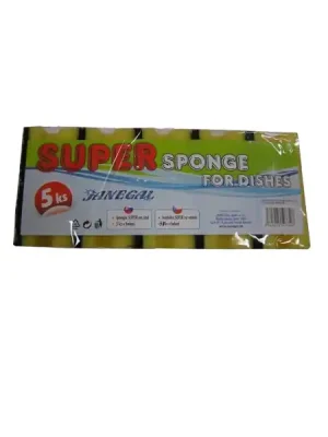 Houba na nádobí super tvarovaná, 5ks Omezená Nabídka