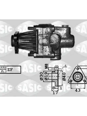Hydraulické čerpadlo, řízení SASIC 7076011 Originální