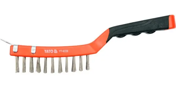 Novinka Kartáč drátěný ruční 290 mm Yato YT-6339