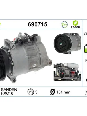 Aktuální Kompresor, klimatizace VALEO 690715