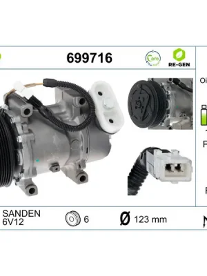Kompresor, klimatizace VALEO 699716 Přímo Od Výrobce