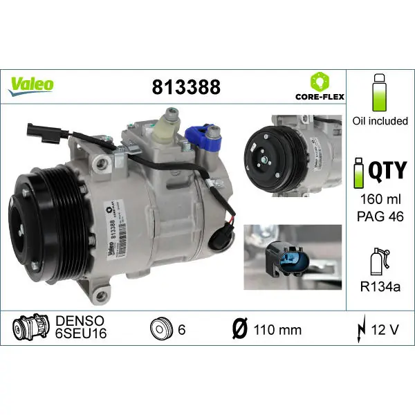 Kompresor, klimatizace VALEO 813388 Kup Teď