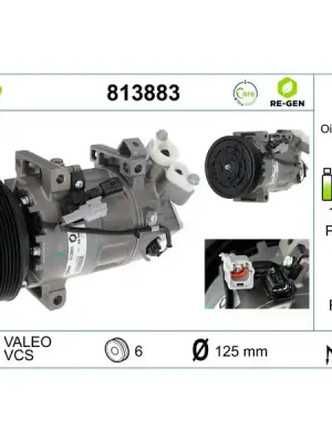Přímo Od Výrobce Kompresor, klimatizace VALEO 813883