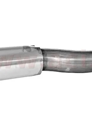 koncovka výfuku nerez. kulatá průměr tr. 42 mm, konc. 70 mm, d=190 mm FENNO Nejlepší Volba