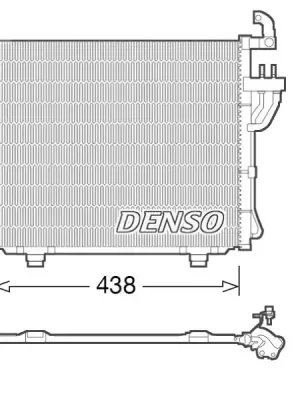 Kondenzátor, klimatizace DENSO DCN41003 Značkový