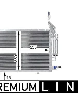 Speciální Cena Kondenzátor, klimatizace MAHLE AC 23 000P
