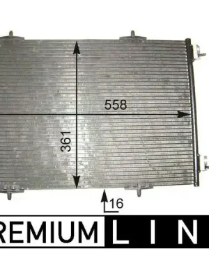 Kondenzátor, klimatizace MAHLE AC 466 000P Levný