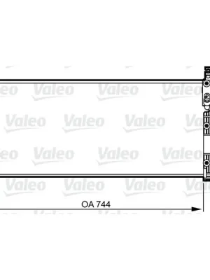 Kondenzátor, klimatizace VALEO 814285 Pouze Dnes