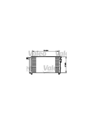 Pouze Dnes Kondenzátor, klimatizace VALEO 814349