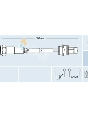 Expresní Doručení Lambda sonda FAE 77504