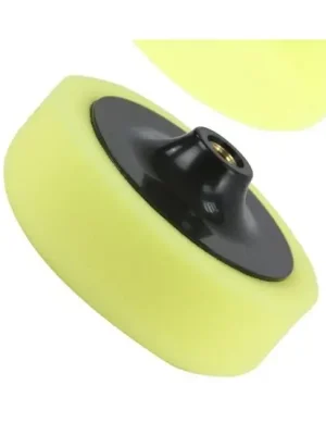 Leštící kotouč molitanový žlutý 150mm tloušťka 50mm s unašečem závit M14 MAR-POL Pouze Dnes