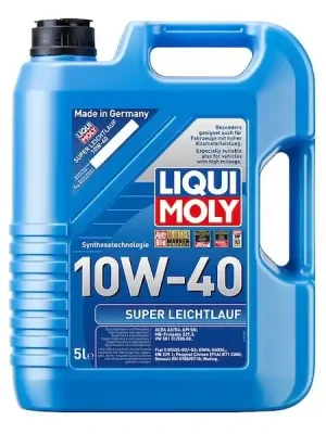 Vrácení Zdarma LIQUI MOLY Super Leichtlauf 10W-40, syntetický motorový olej 5 l