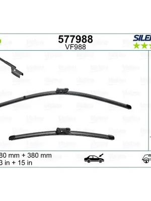 Vrácení Zdarma List stěrače VALEO 577988