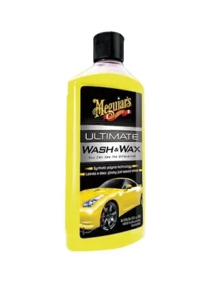 MEGUIARS Ultimate Wash & Wax - autošampon s carnauba voskem a syntetickými polymery 473 ml Aktuální