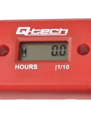 měřič motohodin, Q-TECH (červený) Vysoce Kvalitní