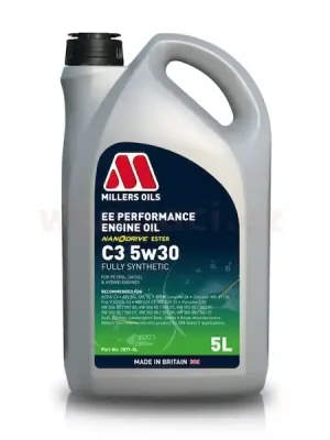 Super Cena MILLERS OILS EE PERFORMANCE C3 5w30, plně syntetický, 5 l