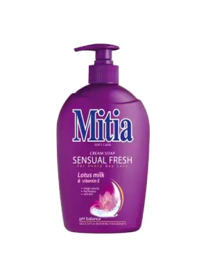 Mitia tekuté mýdlo Sensual fresh 500ml s dávkovačem Cenový Hit