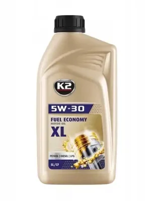 Motorový olej K2 5W-30 1L Akční Cena