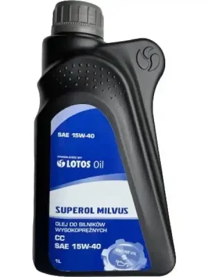 Motorový olej Lotos SUPEROL MILVUS 15W-40 1l Ihned K Objednání