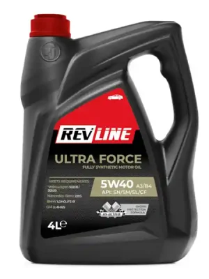 Koupit Online Motorový olej Revline Ultra Force Synthetic 5W-40 4 l